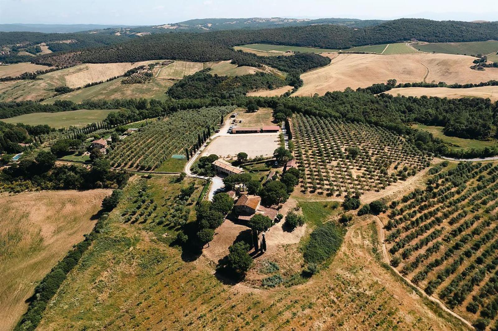 Agriturismo Sole Villa Trequanda Buitenkant foto